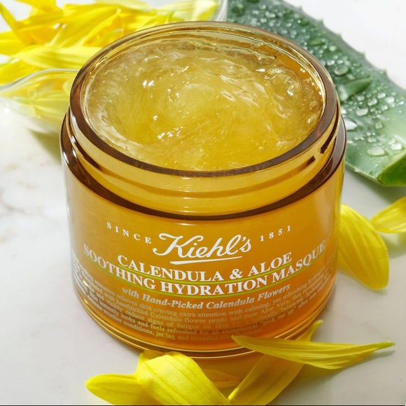Sephora  Skincare  Kiehls Calendula Petalinfused Calming Mask 
